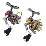 Maxbell Mini Spinning Fishing Reel Ultra Light High Strength Fishing Tackles Gold