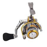 Maxbell Mini Spinning Fishing Reel Ultra Light High Strength Fishing Tackles Gold
