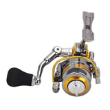 Maxbell Mini Spinning Fishing Reel Ultra Light High Strength Fishing Tackles Gold