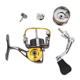 Maxbell Mini Spinning Fishing Reel Ultra Light High Strength Fishing Tackles Gold