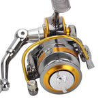 Maxbell Mini Spinning Fishing Reel Ultra Light High Strength Fishing Tackles Gold