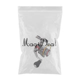 Maxbell Mini Spinning Fishing Reel Ultra Light High Strength Fishing Tackles Red