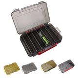 Maxbell Squid Jig Box Both Side Storage Lure Case Holder Yellow 12 Compartments
