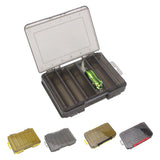 Maxbell Squid Jig Box Both Side Storage Lure Case Holder Yellow 12 Compartments