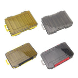 Maxbell Squid Jig Box Both Side Storage Lure Case Holder Yellow 12 Compartments