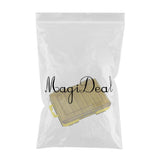 Maxbell Squid Jig Box Both Side Storage Lure Case Holder Yellow 12 Compartments
