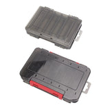 Maxbell Squid Jig Box Both Side Storage Lure Case Holder Black 14 Compartments