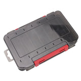 Maxbell Squid Jig Box Both Side Storage Lure Case Holder Black 14 Compartments