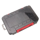 Maxbell Squid Jig Box Both Side Storage Lure Case Holder Black 14 Compartments