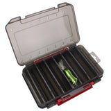 Maxbell Squid Jig Box Both Side Storage Lure Case Holder Black 14 Compartments