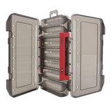 Maxbell Squid Jig Box Both Side Storage Lure Case Holder Black 14 Compartments