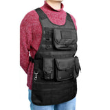 Maxbell Molle Apron with Multi Pouches Removable Patch and Adjustable Side Strap