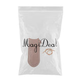 Maxbell Cooking Pan Handle Cover Sleeve Protective PU Leather with String Anti Slip