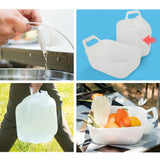 Maxbell Portable Collapsible Folding Jug Drinking Container 10L Water Carrier Bucket