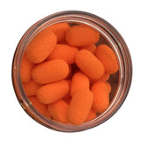 Maxbell 15pcs/Box Pop Up Boilies Floating Ball Beads Capsule Shape Baits Orange