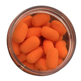 Maxbell 15pcs/Box Pop Up Boilies Floating Ball Beads Capsule Shape Baits Orange