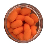 Maxbell 15pcs/Box Pop Up Boilies Floating Ball Beads Capsule Shape Baits Orange