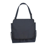 Maxbell Multifunctional Car Front Seat Organizer Shoudle Bag Black with Black Line