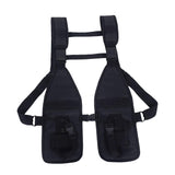 Maxbell Oxford Cloth Tactical Vest Chest Recon Bag Black
