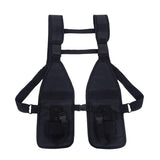Maxbell Oxford Cloth Tactical Vest Chest Recon Bag Black