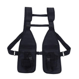 Maxbell Oxford Cloth Tactical Vest Chest Recon Bag Black