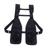 Maxbell Oxford Cloth Tactical Vest Chest Recon Bag Black