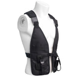 Maxbell Oxford Cloth Tactical Vest Chest Recon Bag Black