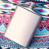 Maxbell Titanium Pocket Hip Flask Wine Flagon for Camping Hiking Travel Garden 260ml