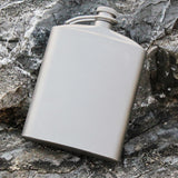 Maxbell Titanium Pocket Hip Flask Wine Flagon for Camping Hiking Travel Garden 260ml