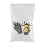 Maxbell Skateboard Slide Gloves Downhill Longboarding Gloves with 3/4 Slider Puck A