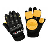 Maxbell Skateboard Slide Gloves Downhill Longboarding Gloves with 3/4 Slider Puck A