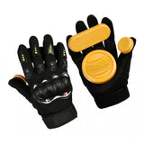 Maxbell Skateboard Slide Gloves Downhill Longboarding Gloves with 3/4 Slider Puck B