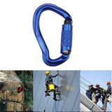 Maxbell 23KN Twist Gate Auto Locking Carabiner for Climbing Caving Rappelling Rescue
