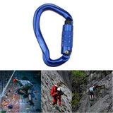 Maxbell 23KN Twist Gate Auto Locking Carabiner for Climbing Caving Rappelling Rescue