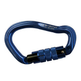 Maxbell 23KN Twist Gate Auto Locking Carabiner for Climbing Caving Rappelling Rescue