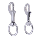 Maxbell 316 Stainless Steel Swivel Eye Bolt Snap Hook Dog Leash Swivel Clip 80MM