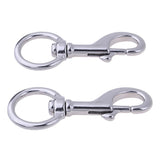 Maxbell 316 Stainless Steel Swivel Eye Bolt Snap Hook Dog Leash Swivel Clip 80MM