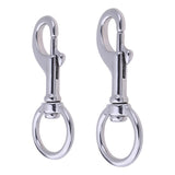 Maxbell 316 Stainless Steel Swivel Eye Bolt Snap Hook Dog Leash Swivel Clip 80MM