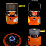 Maxbell 2 in 1 Portable Outdoor Gas Tent Heater BBQ Picnic Camping Tent Hiking Grill