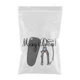 Maxbell Multifunctional Long Nose Fishing Plier Hook Remover Wire Line Cutter Black