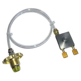 Maxbell Outdoor Gas Tank Inflatable Valve Flat Tank Long Gas Tank Adapter 70cm