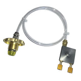 Maxbell Outdoor Gas Tank Inflatable Valve Flat Tank Long Gas Tank Adapter 70cm