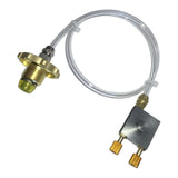 Maxbell Outdoor Gas Tank Inflatable Valve Flat Tank Long Gas Tank Adapter 70cm