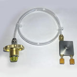 Maxbell Outdoor Gas Tank Inflatable Valve Flat Tank Long Gas Tank Adapter 70cm