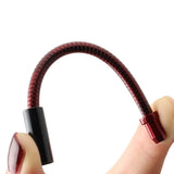 Maxbell 2x Flexible Bike V Brake Noodle Caliper Elbow Inner Tube Bicke Brake Red