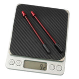 Maxbell 2x Flexible Bike V Brake Noodle Caliper Elbow Inner Tube Bicke Brake Red