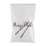 Maxbell 2x Flexible Bike V Brake Noodle Caliper Elbow Inner Tube Bicke Brake Red