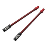 Maxbell 2x Flexible Bike V Brake Noodle Caliper Elbow Inner Tube Bicke Brake Red