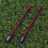 Maxbell 2x Flexible Bike V Brake Noodle Caliper Elbow Inner Tube Bicke Brake Red