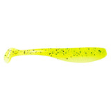 Maxbell 12pcs Soft Fishing Lures Set Paddle Tail Worm Baits Shad Minnow Swimbaits D